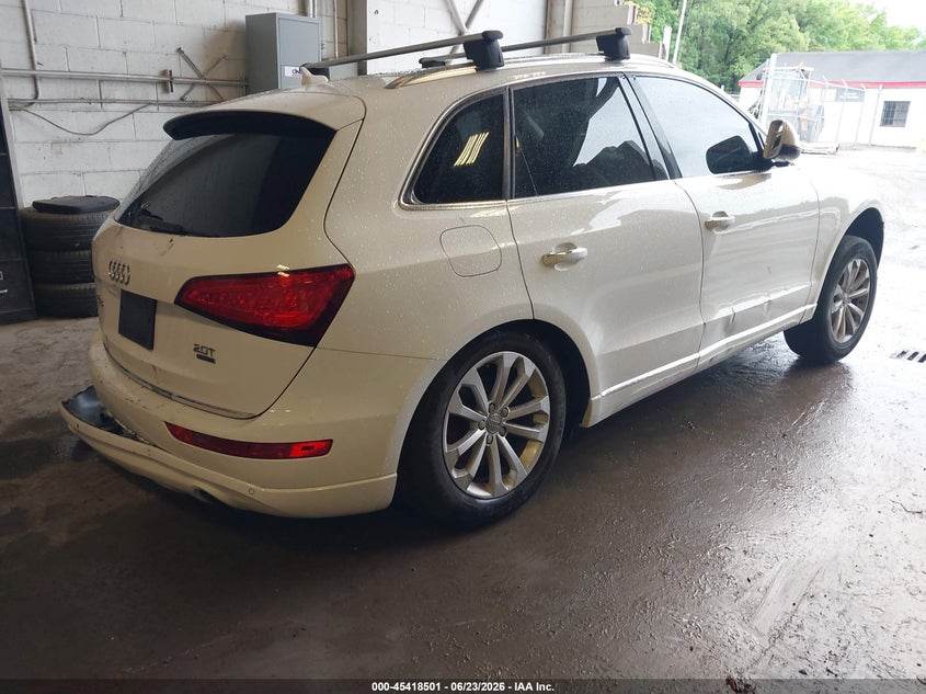Vin: wa1lfafp3fa131426, lot: 45916552, audi q5 2.0t premium 20154