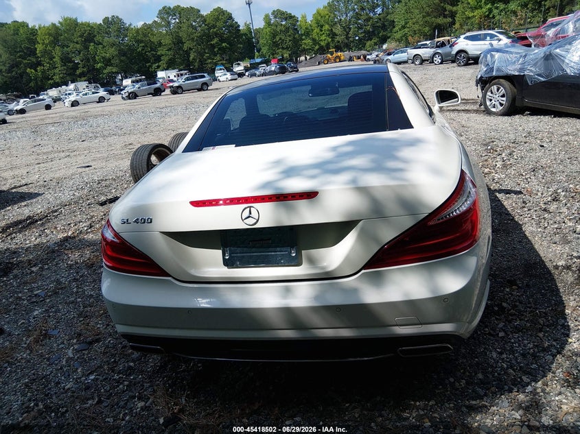 2016 Mercedes-Benz Sl 400 VIN: WDDJK6FA5GF040783 Lot: 45418502