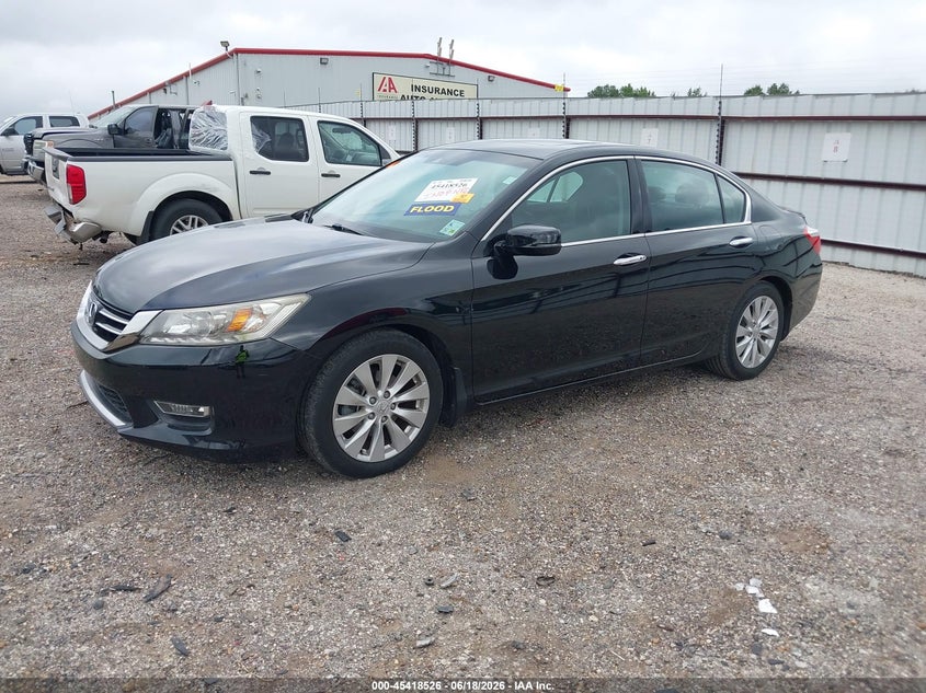 2013 Honda Accord Touring 1HGCR3F98DA037423 photo 1