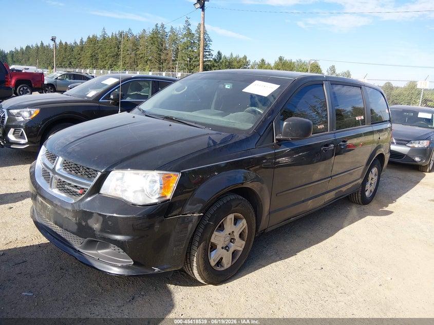 Vin: 2c4rdgbg6dr505941, lot: 45916590, dodge grand caravan se 20132