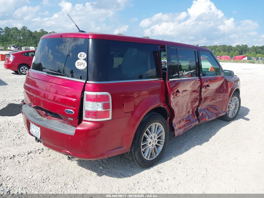 Vin: 2fmhk6c82ebd00819, lot: 45916662, ford flex sel 20144