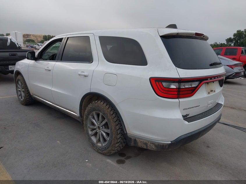 Vin: 1c4rdhag6hc740894, lot: 45916695, dodge durango sxt rwd 20173