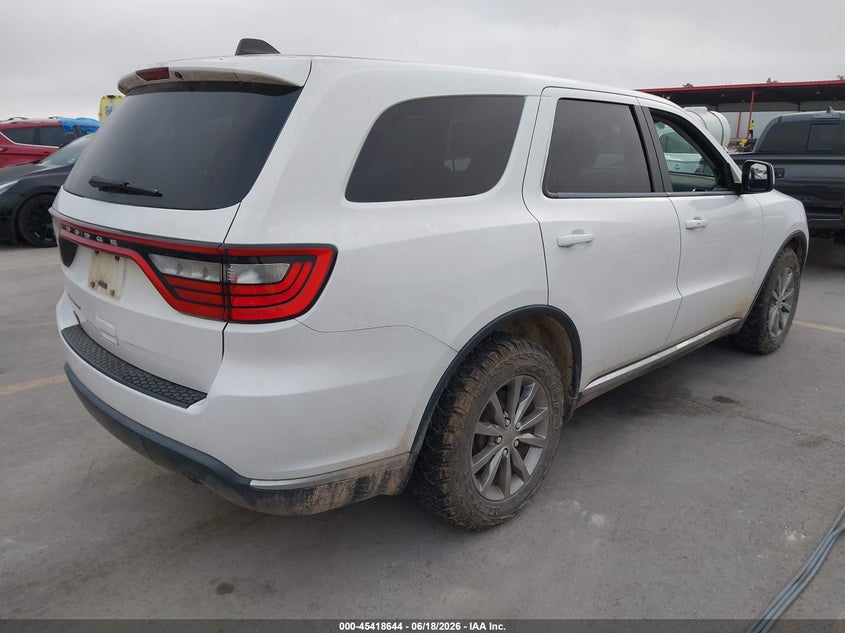 Vin: 1c4rdhag6hc740894, lot: 45916695, dodge durango sxt rwd 20174