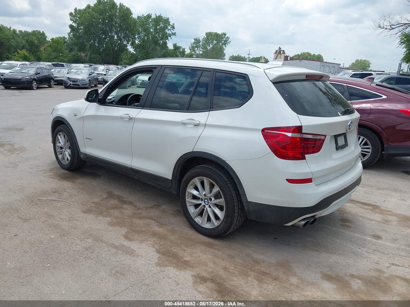 2015 BMW X3 auction photo 3