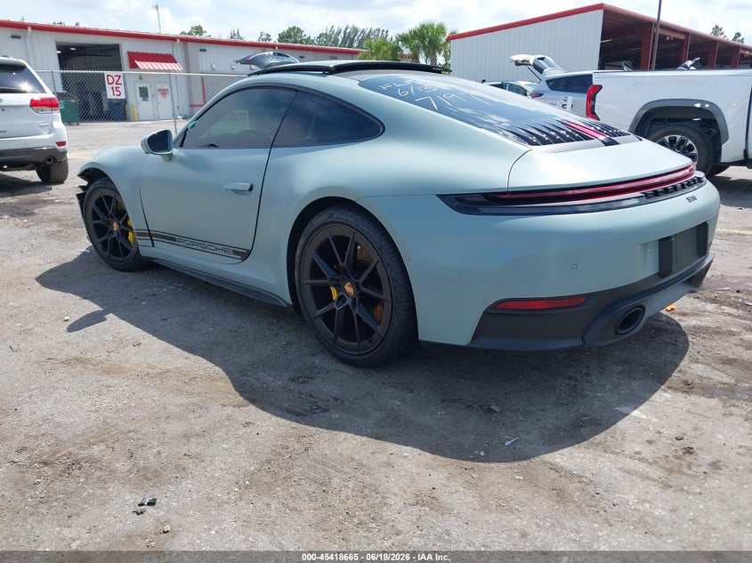 VIN WP0AA2A92SS207197 2025 PORSCHE 911 CARRERA/CARRERA T