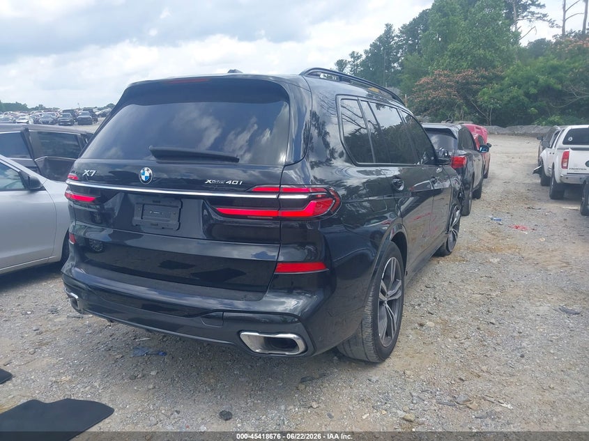 Vin: 5ux23em09r9u44119, lot: 45916727, bmw x7 xdrive40i 20244
