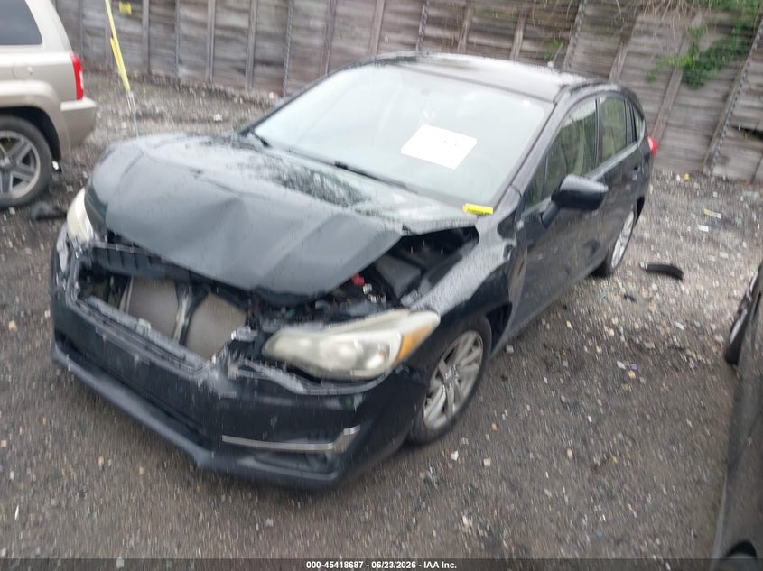 Vin: jf1gpac68f8206697, lot: 45916738, subaru impreza 2.0i premium 20152