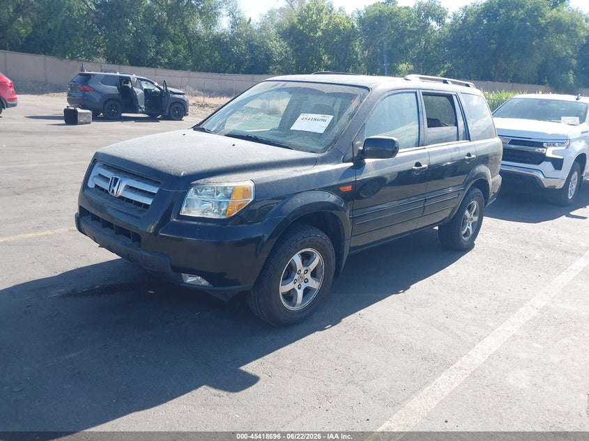 2007 Honda Pilot Ex-L 5FNYF18797B032885 photo 1