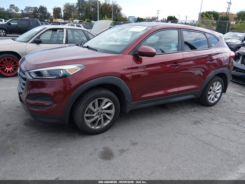 2016 Hyundai Tucson, Угон, IAAI, VIN KM8J23A48GU158926 — фото 2