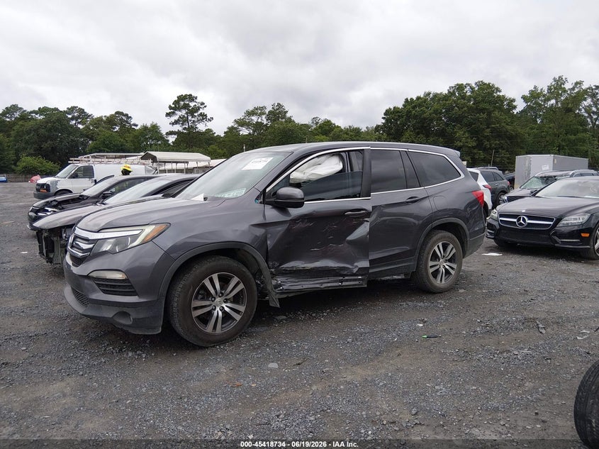 2017 HONDA PILOT auction photo 2