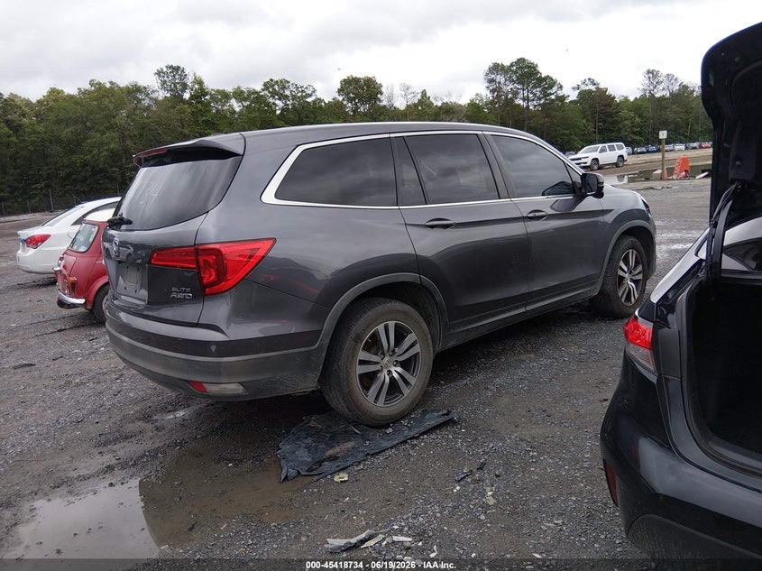 2017 HONDA PILOT auction photo 4