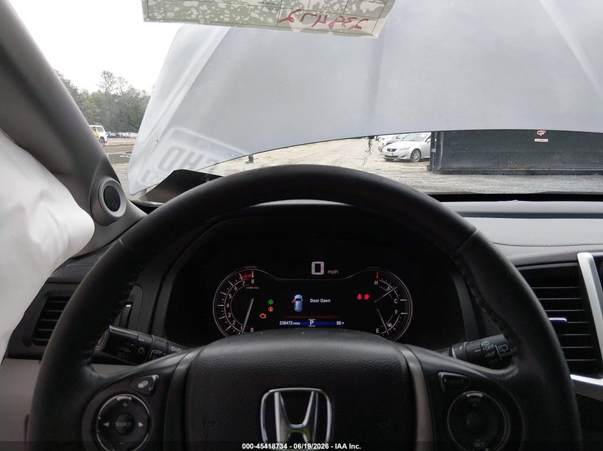 2017 HONDA PILOT auction photo 7
