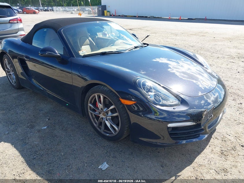 2014 PORSCHE BOXSTER auction photo 1