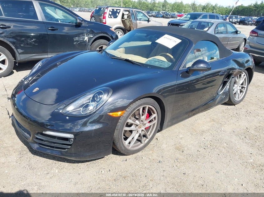 2014 PORSCHE BOXSTER auction photo 2