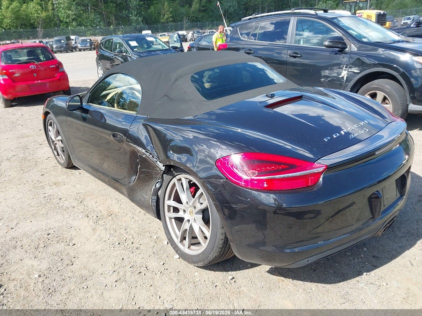 2014 PORSCHE BOXSTER auction photo 3