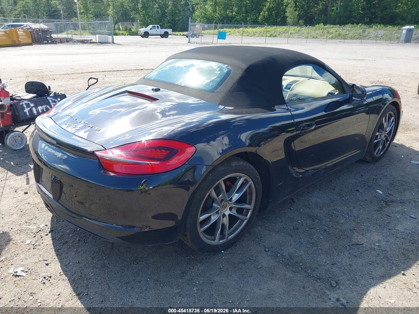 2014 PORSCHE BOXSTER auction photo 4