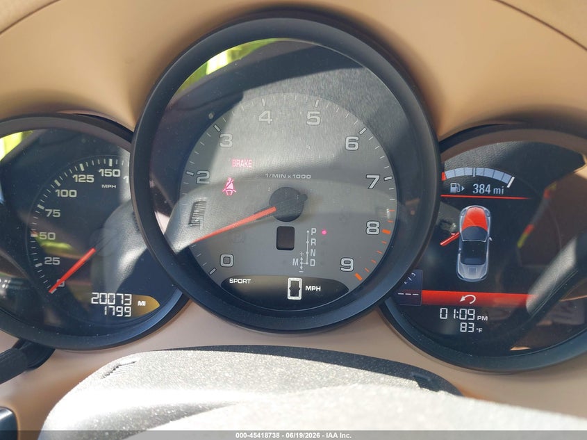 2014 PORSCHE BOXSTER auction photo 7