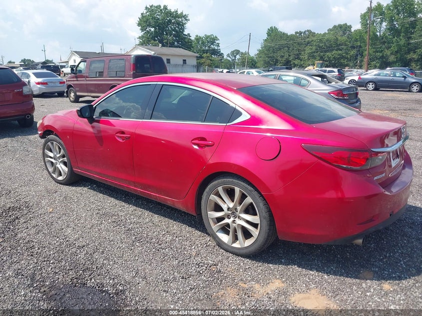 Vin: jm1gj1v53g1402816, lot: 45916907, mazda mazda6 i touring 20163