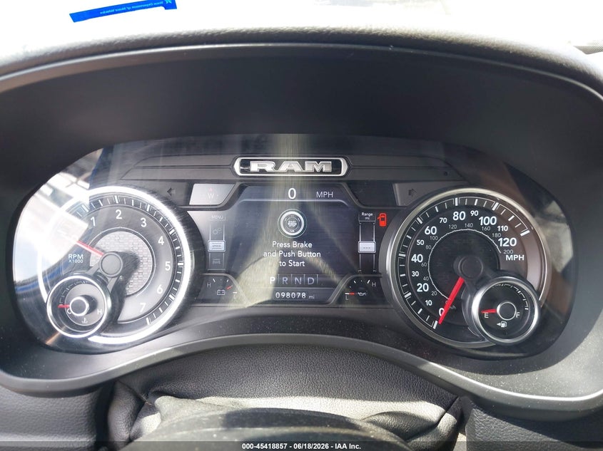 2019 RAM 1500 PICKUP 5.7L V-8 VVT, 395HP