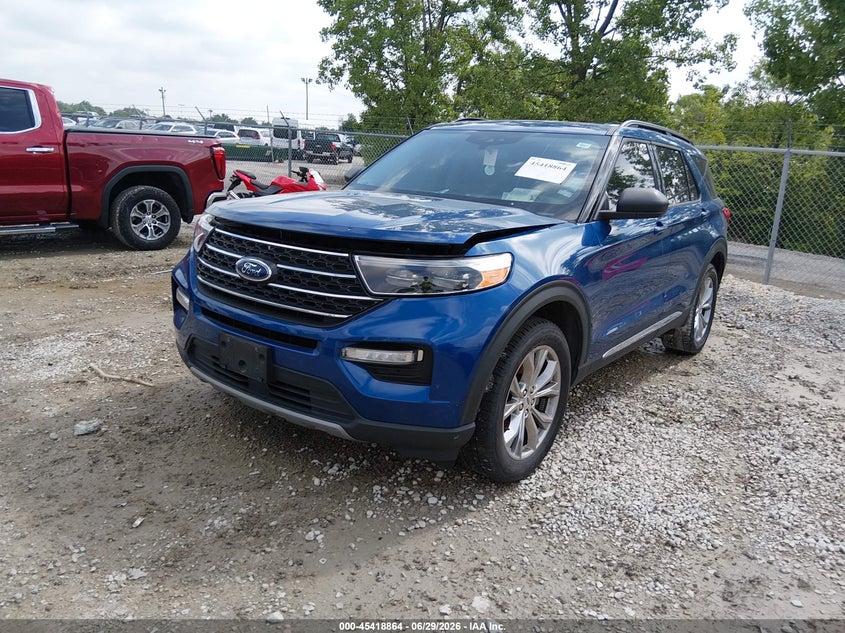 Vin: 1fmsk8dh9nga80782, lot: 45916915, ford explorer xlt 20222