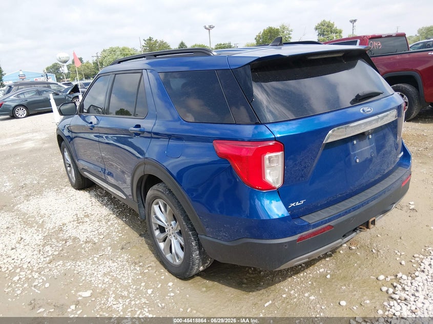 Vin: 1fmsk8dh9nga80782, lot: 45916915, ford explorer xlt 20223