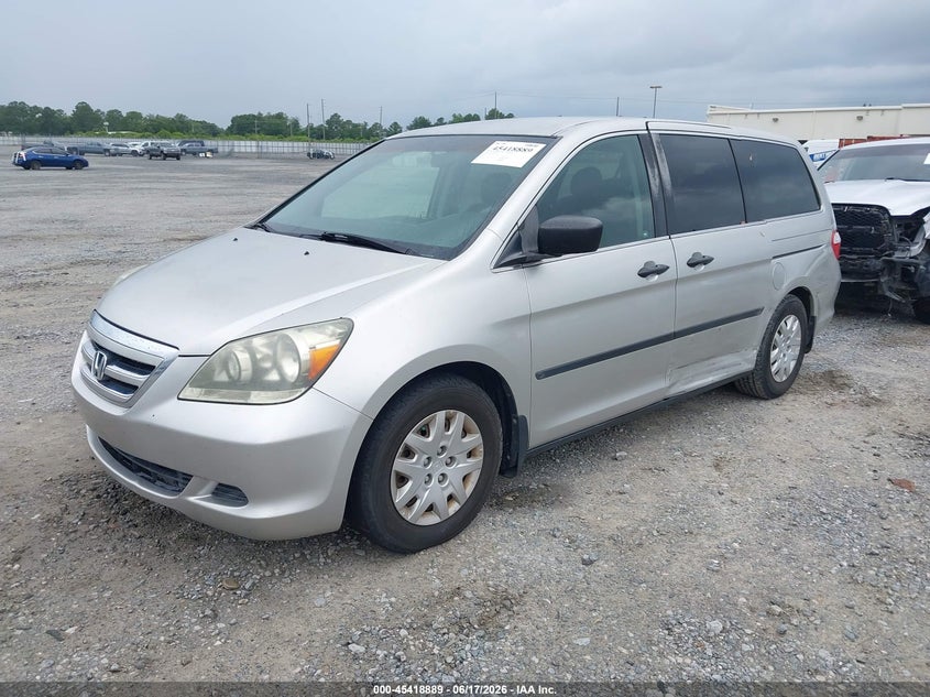 2007 Honda Odyssey Lx 5FNRL38287B076597 photo 1