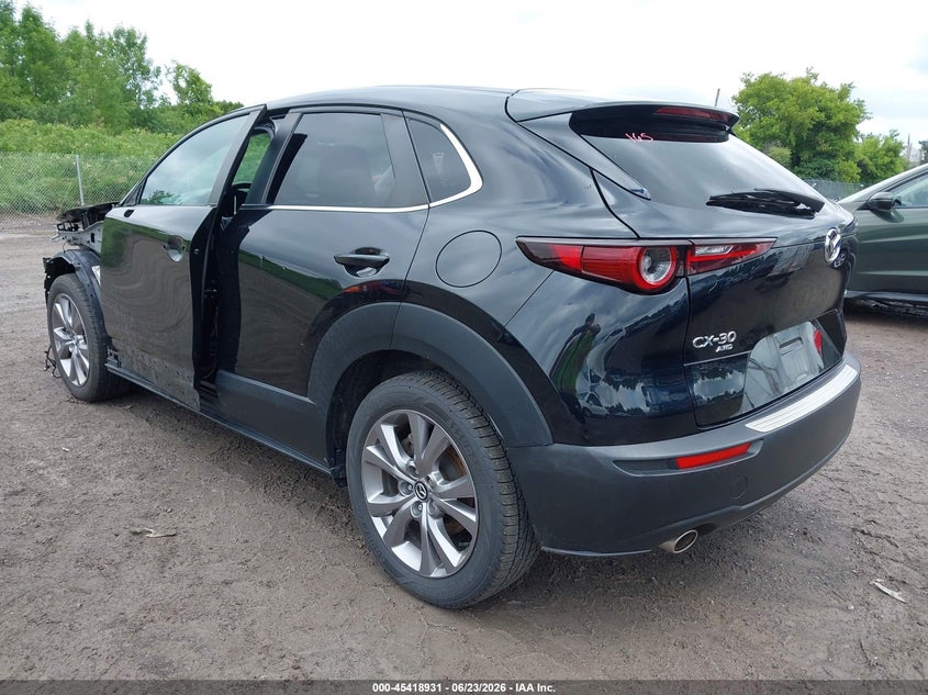 Vin: 3mvdmbcl3lm137649, lot: 45916982, mazda cx-30 select package 20203