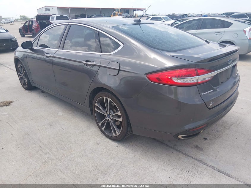 2017 FORD FUSION auction photo 3