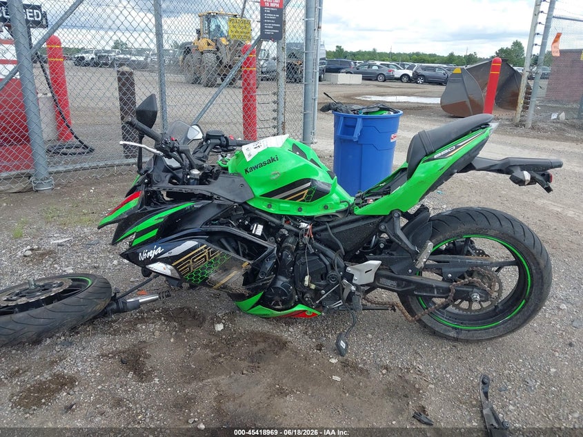2020 Kawasaki Ex650 N VIN: ML5EXEN17LDA06078 Lot: 45418969