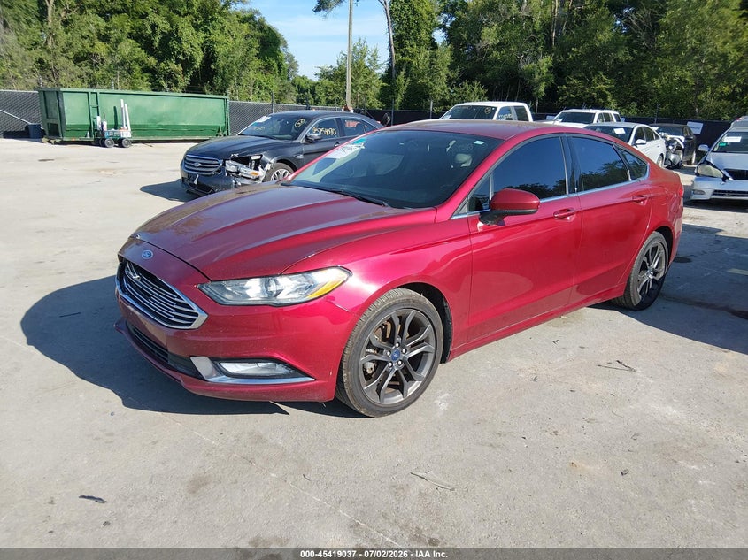 2018 FORD FUSION auction photo 2