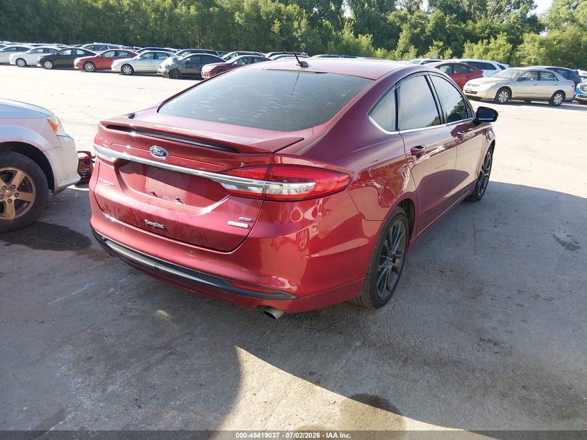 2018 FORD FUSION auction photo 4