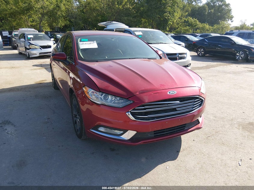 2018 FORD FUSION auction photo 6
