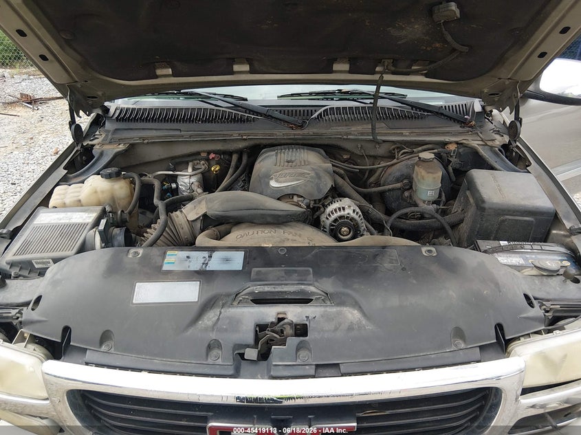 2002 GMC Sierra 1500 Sle VIN: 1GTEC14T02Z124033 Lot: 45419113