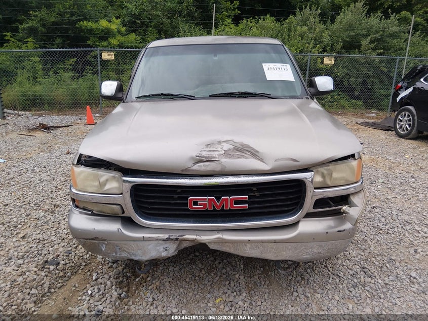 2002 GMC Sierra 1500 Sle VIN: 1GTEC14T02Z124033 Lot: 45419113