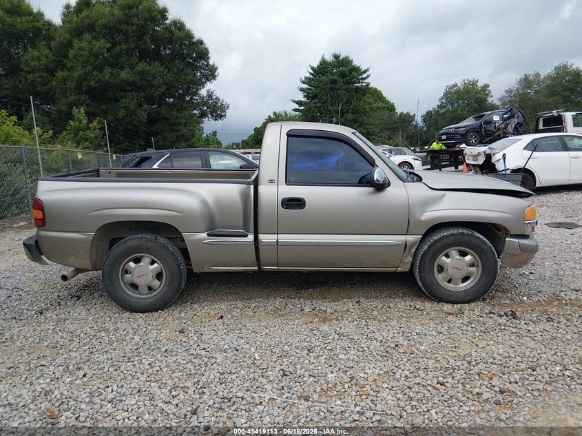 2002 GMC Sierra 1500 Sle VIN: 1GTEC14T02Z124033 Lot: 45419113