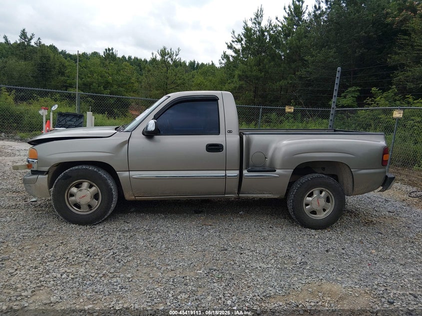 2002 GMC Sierra 1500 Sle VIN: 1GTEC14T02Z124033 Lot: 45419113