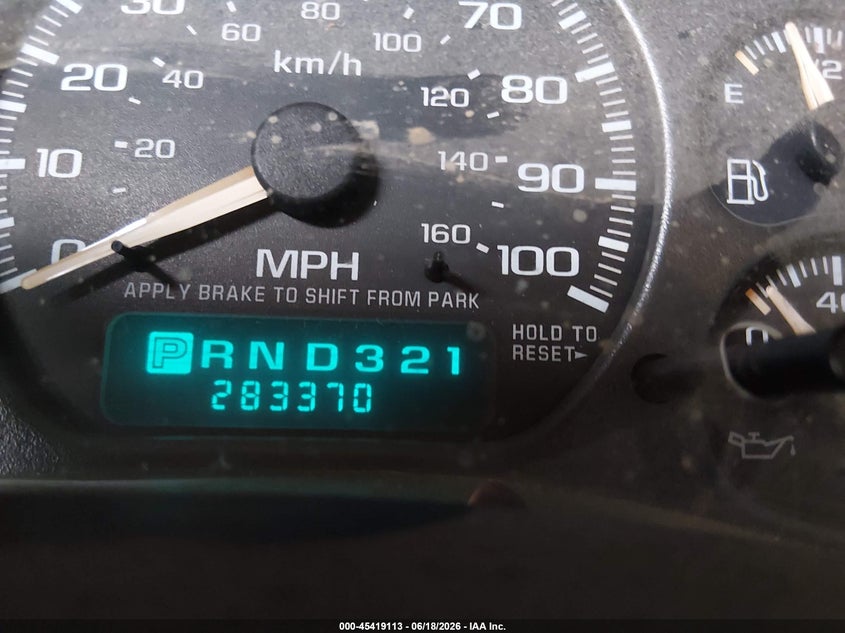 2002 GMC Sierra 1500 Sle VIN: 1GTEC14T02Z124033 Lot: 45419113