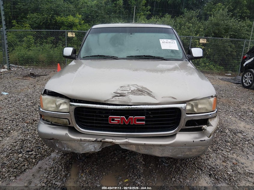 2002 GMC Sierra 1500 Sle VIN: 1GTEC14T02Z124033 Lot: 45419113