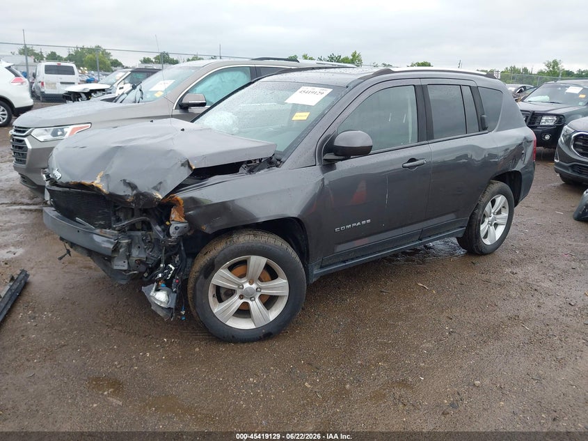 Vin: 1c4njdeb3fd208038, lot: 45917180, jeep compass high altitude edition 20152