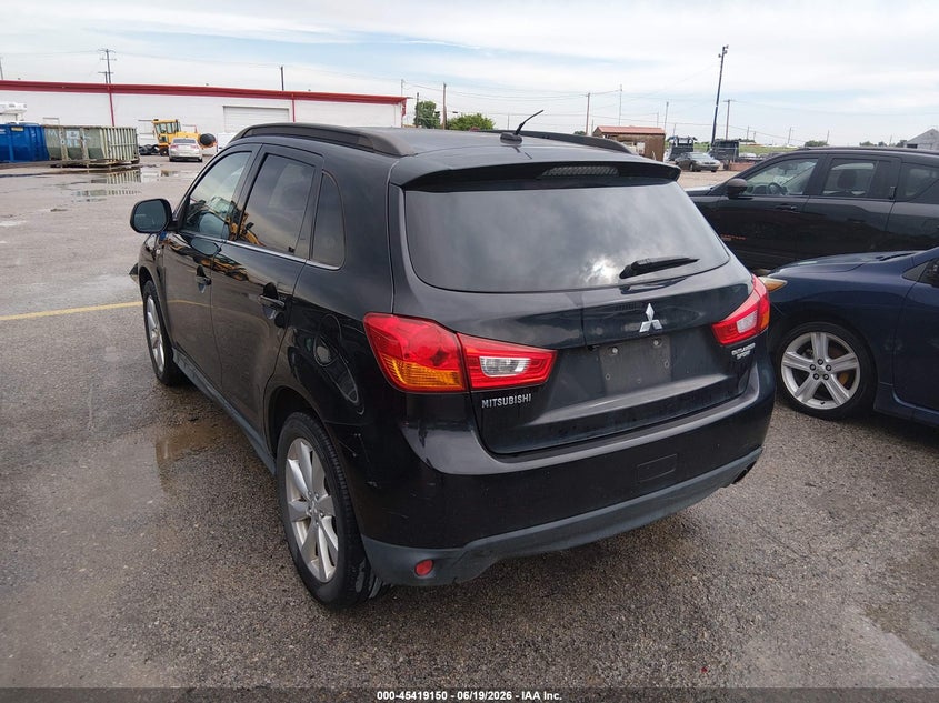 Vin: 4a4ap4au5ee013757, lot: 45917201, mitsubishi outlander sport se 20143