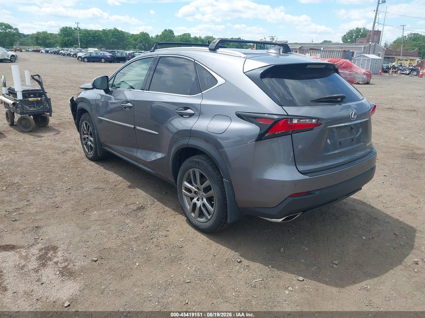 Vin: jtjbarbz1f2008141, lot: 45917202, lexus nx 200t 20153