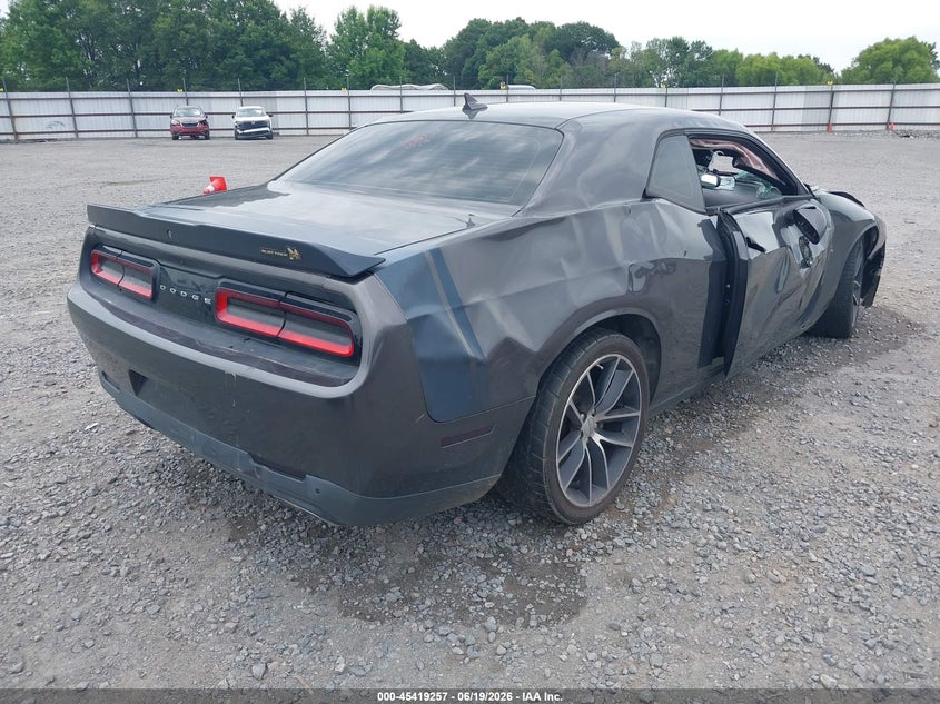 Vin: 2c3cdzfj7gh193652, lot: 45917308, dodge challenger r/t scat pack 20164