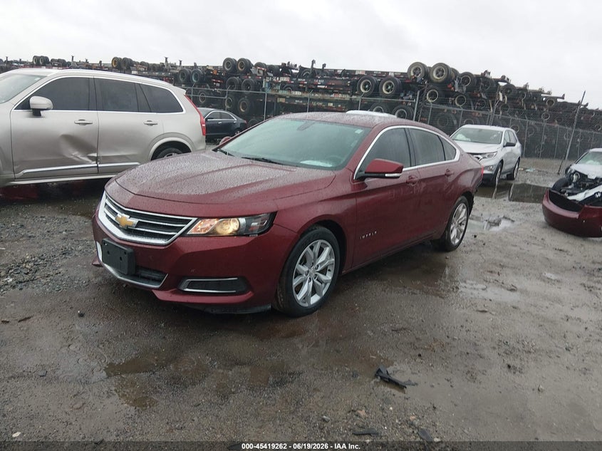 Vin: 2g1105s34h9178027, lot: 45917313, chevrolet impala 1lt 20172