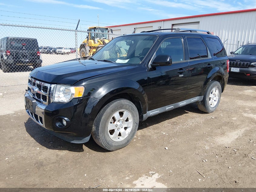 Vin: 1fmcu0eg9ckc03626, lot: 45917317, ford escape limited 20122