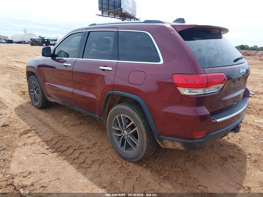 2018 JEEP GRAND CHEROKEE auction photo 3