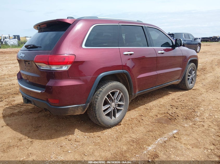 2018 JEEP GRAND CHEROKEE auction photo 4