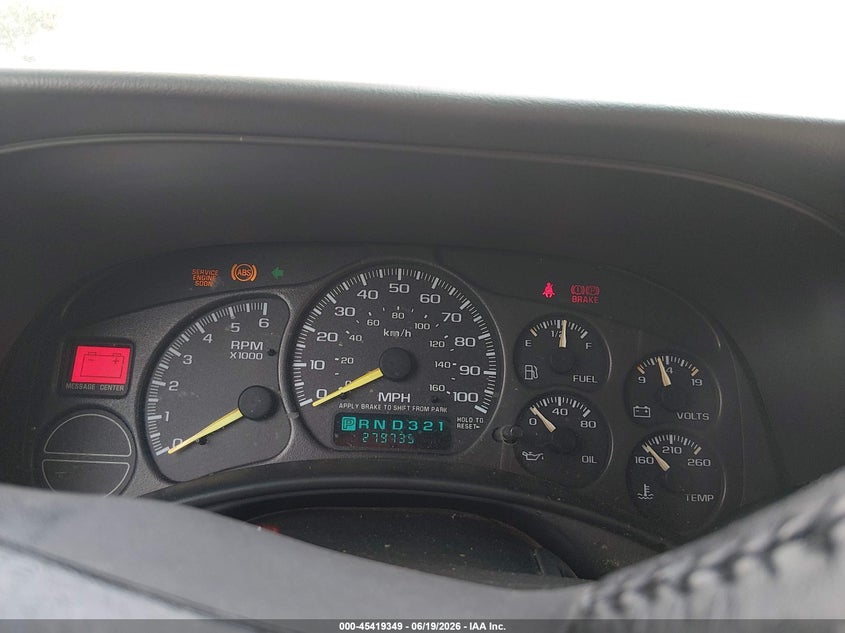 1999 CHEVROLET SILVERADO 1500 auction photo 7