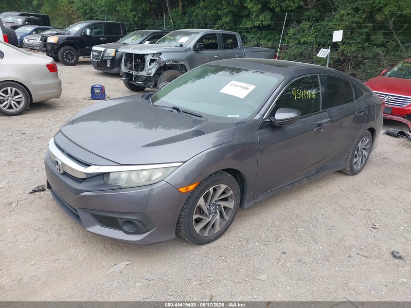 2016 Honda Civic Ex 19XFC2F83GE012879 photo 1