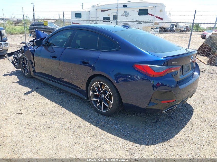 Vin: wba13aw00nfm55294, lot: 45917487, bmw m440i gran coupe xdrive 20223