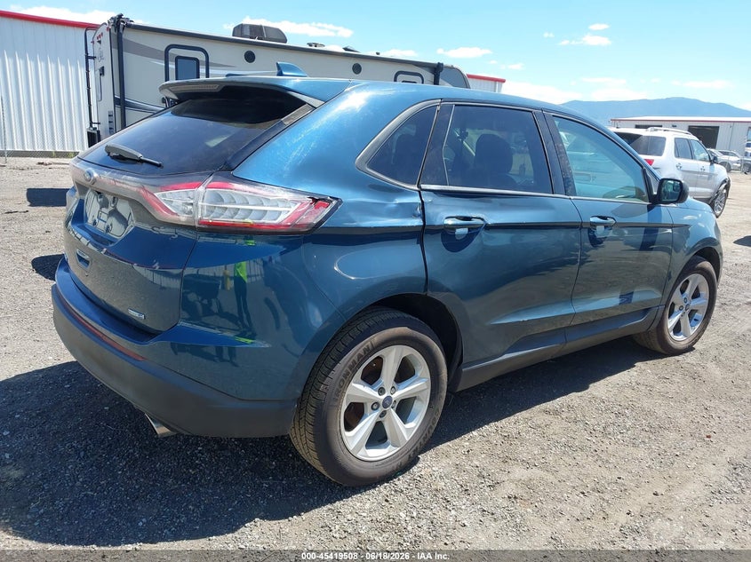 Vin: 2fmpk4g9xgbc00666, lot: 45917559, ford edge se 20164